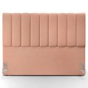 Ver imagem 5 de Cabeceira Cama Box King 195 cm Dália W01 Linho Rosê - Lyam Decor