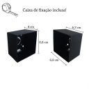Ver mais imagens de 3 Balizador Led Parede Sensor Presença Embutido Preto Lup72