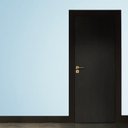 Ver imagem 2 de Folha de Porta Madeira Laqueada 210x62cm Lisa Casablanca Preto