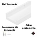 Ver imagem 2 de Prateleiras para Quadros Porta Quadro de Fotos Mdf 60 Cm