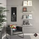 Ver imagem 4 de Prateleiras para Quadros Porta Quadro de Fotos Mdf 60 Cm