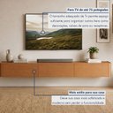 Ver imagem 6 de Rack Suspenso Oslo para TV Ate 75 Polegadas 3 Gavetas em MDF Naturalle