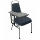 Ver imagem 1 de Cadeira Universitária Empilhável Linha Hotel Plus Cinza