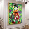 Quadro Pato Donald Forbes:90x60 cm/BRANCA - 6
