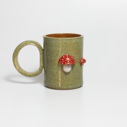 Caneca e Pires Cogumelos - 3