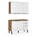 Ver imagem 6 de Cozinha Compacta Firenze 02 Peças 06 Portas 02 Gavetas 