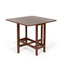 Ver imagem 6 de Conjunto Dobrável Prático Mesa 4 Cadeiras Quadrado Imbuia Bar Cozinha