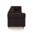 Ver imagem 6 de Sofá Living Sala de Estar Stanford Chesterfield 2 Lugares 200cm Pés de Madeira Couro Marrom G58 - Gr