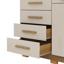 Ver imagem 5 de Cômoda Quarto 5 Gavetas 122cm e Sapateira 2 Portas Bella V01 - D'rossi