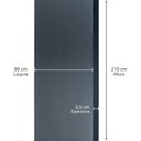 Ver imagem 4 de Folha de Porta Madeira Laqueada 210x80cm Lisa Casablanca