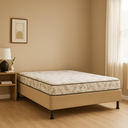 Ver imagem 2 de Base Cama Box Casal Suede 138x188 Bege