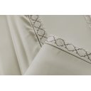 Ver imagem 5 de Conjunto Cama Casal Queen Size Madri Bordado 300 Fios Super Macio:caqui