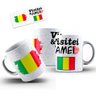 Caneca Cerâmica Bandeira Mali Visitei E Amei Viagem - 2