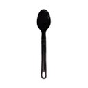 Ver imagem 1 de Colher de Arroz Nylon Talher Cozinha Utensílio Preto 28cm