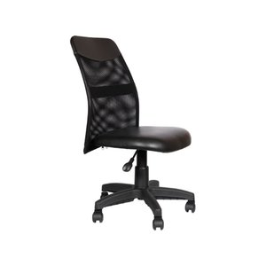 Cadeira Tela Mesh Soft sem Braço Preta