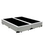 Cama Box Casal Bipartido 138 Sintético Branco com Colchão Ortobom Airtech Spring Pocket D26 Bege 70x - 3