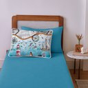 Ver imagem 1 de Jogo de Cama Infantil Estampado 100% Algodão - Solteiro e Casal