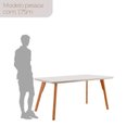 Ver imagem 6 de Conjunto de Mesa de Jantar Maia Tampo com Vidro Laqueado 120cm 4 Cadeiras Eloá