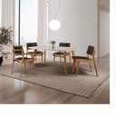 Linho Preto/Imbuia Natural/Cinam. Imbuia/ Laq OFF