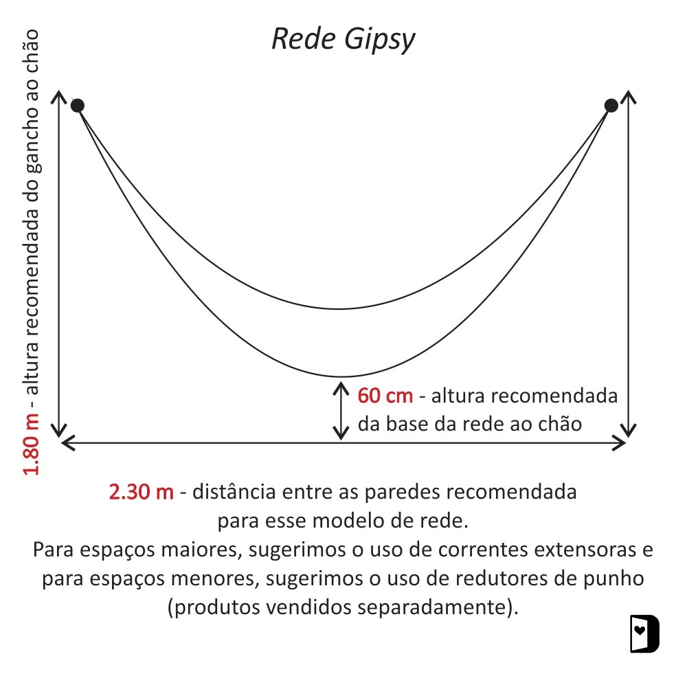 Rede de Descanso - Gipsy Detalhe Militar - 3