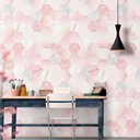 Ver imagem 1 de Papel de Parede Geométrico Rose Gold 4 Arte Destaque 2,50 Metros