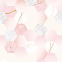 Ver imagem 3 de Papel de Parede Geométrico Rose Gold 4 Arte Destaque 2,50 Metros