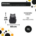 Ver imagem 3 de Mochila para Notebook com Entrada Usb Resistente Trabalho
