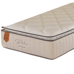 Colchão Solteiro Prorelax 88x188x26 Bali Molas Ensacadas Pillow Top Turn Free - Bege - 2