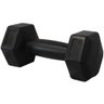 Halter Dumbell Cement Sextavado Bonafit 4kg Preto - 1