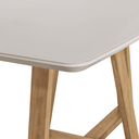 Ver imagem 4 de Mesa de Jantar Provincia Bennet 1.60 Retangular C/ Vidro - Natural - Off White