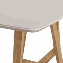 Ver imagem 4 de Mesa de Jantar Provincia Bennet 1.60 Retangular C/ Vidro - Natural - Off White