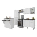 Ver imagem 2 de Cozinha Completa c/ Bancada Siena Multimóveis MP2040 Branca