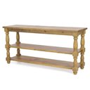 Ver imagem 2 de Aparador Pés Torneados 2 Prateleiras - Flora