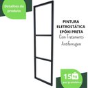 Ver imagem 6 de Prateleira Tripla Estilo Industrial Teto Parede 60cm PP Fs