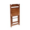 Ver mais imagens de Jogo de Mesa 70x70 C/4 Cadeiras com Furo para Ombrelone Imbuia - Móveis Britz