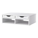 Ver imagem 1 de Suporte para Impressora Mdf 2 Gavetas Branco Nichos R-3509