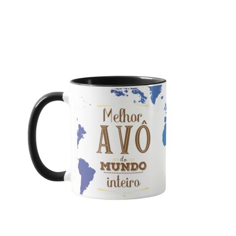 Caneca Melhor Avô do Mundo Inteiro