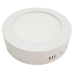 Plafon Led de Sobrepor Bivolt 18 Watts 4000k Redondo - 03214b - Ourolux - 1
