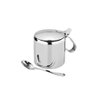 Açucareiro com Colher e Tampa de Aço Inox 7x11cm Class Home - 1