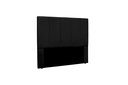 Ver imagem 2 de Cabeceira King Size Estofada Suede 195cm Ravena Preto