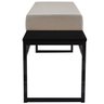 Banco Estofado 2 Lugares Paradise Conforto Elegância Recamier - 5