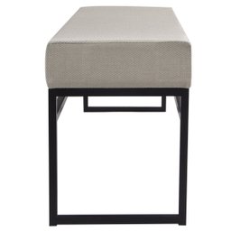 Banco Estofado 2 Lugares Paradise Conforto Elegância Recamier - 4