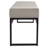 Banco Estofado 2 Lugares Paradise Conforto Elegância Recamier - 4