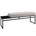 Ver imagem 6 de Banco Estofado 2 Lugares Paradise Conforto Elegância Recamier