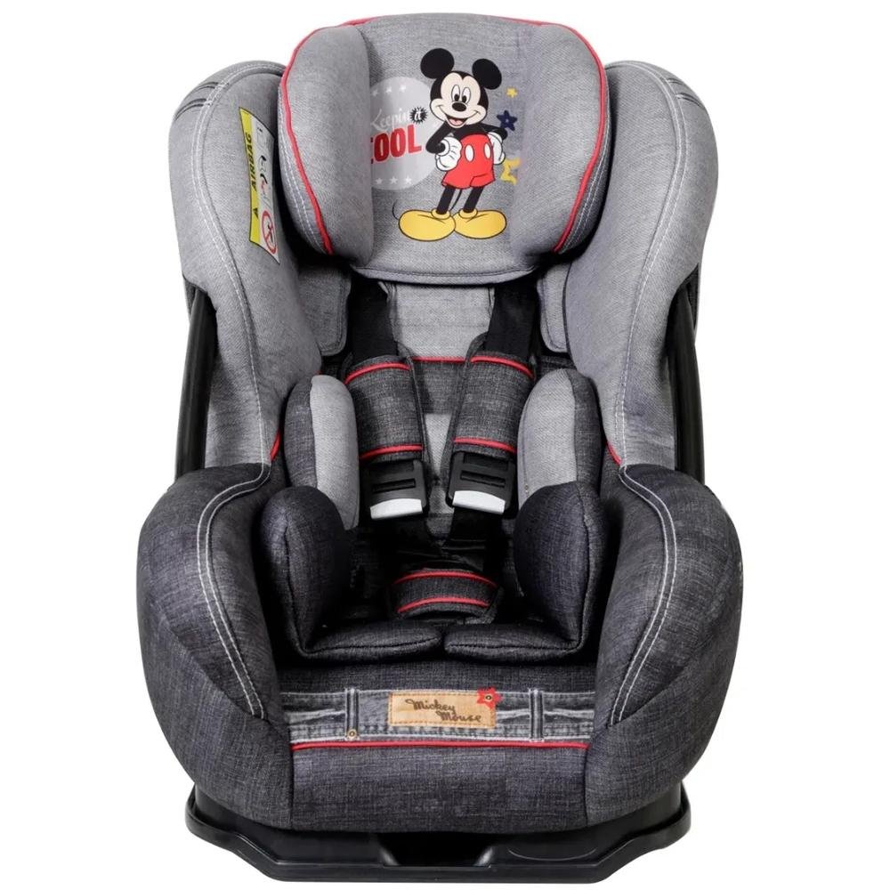 Cadeirinha 0 a 25Kg Eris Migo Disney Mickey Mouse Denim Cinza ...