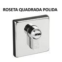 Ver imagem 2 de Fechadura Porta 4 Pinos Cil 9cm Multiponto Maçaneta F-AN144P
