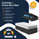 Ver imagem 6 de Cama Box Baú Solteiro com Colchão de Molas Ensacadas Double Comfort 88 x 188 x 62 cm