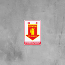 Ver imagem 3 de Combo 10 Placas de Sinalização Extintor Bc Pó Químico 20x30 Acesso - X-714 F9e