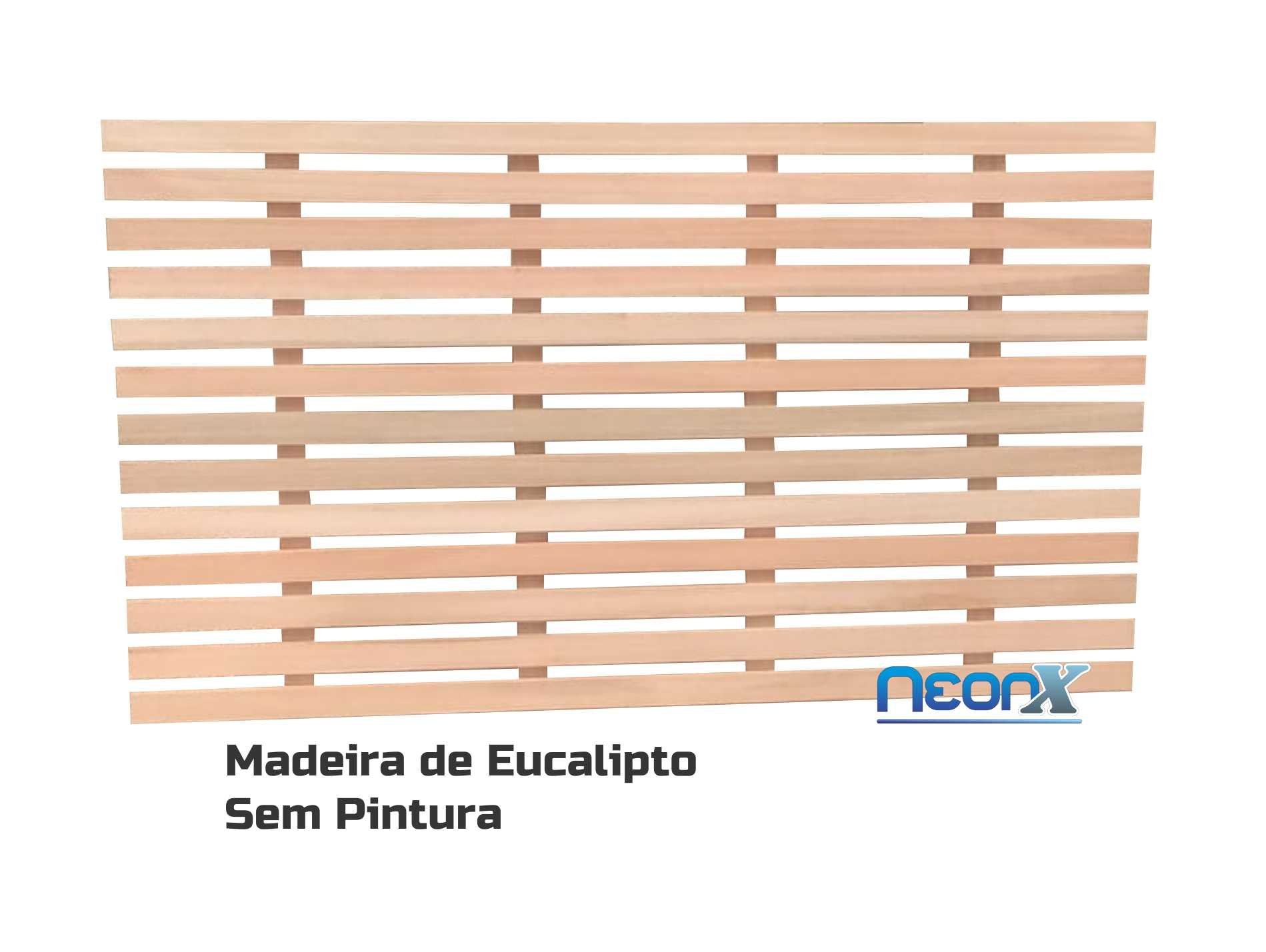 Painel Vertical Floreira, Parede e Similares, Mini Palet, Tampa para Mesa 140x80 Cm Lixado Neonx:euc - 2