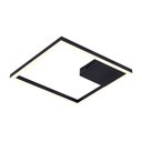 Ver imagem 1 de Plafon Sobrepor Tec Preto 40cm LED 30W 3000K Bivolt Gd014B Bella